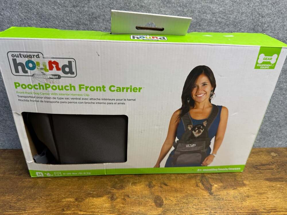 Outward Hound PoochPouch Front Carrier Size M Gray